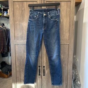 Mother the looker crop jeans 25